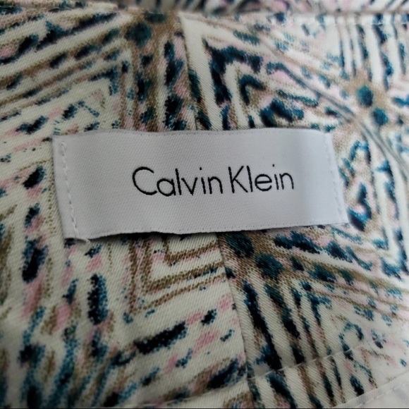 New Calvin Klein Women's High Waist Shorts - Black, Blue, and White - Picture 7 of 9